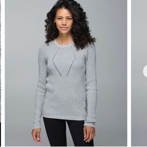 Lululemon The Sweater The Better Heathered Gray